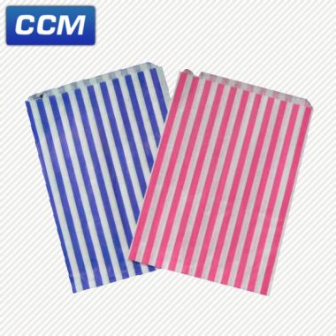  Candy stripe paper bags 