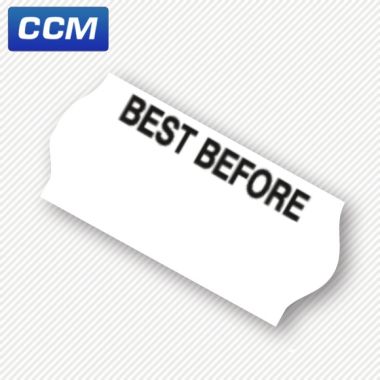  26 x 12 (CT4) 'Best Before' labels 