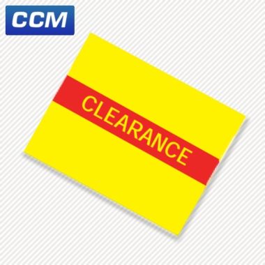  1115 'Clearance' labels
